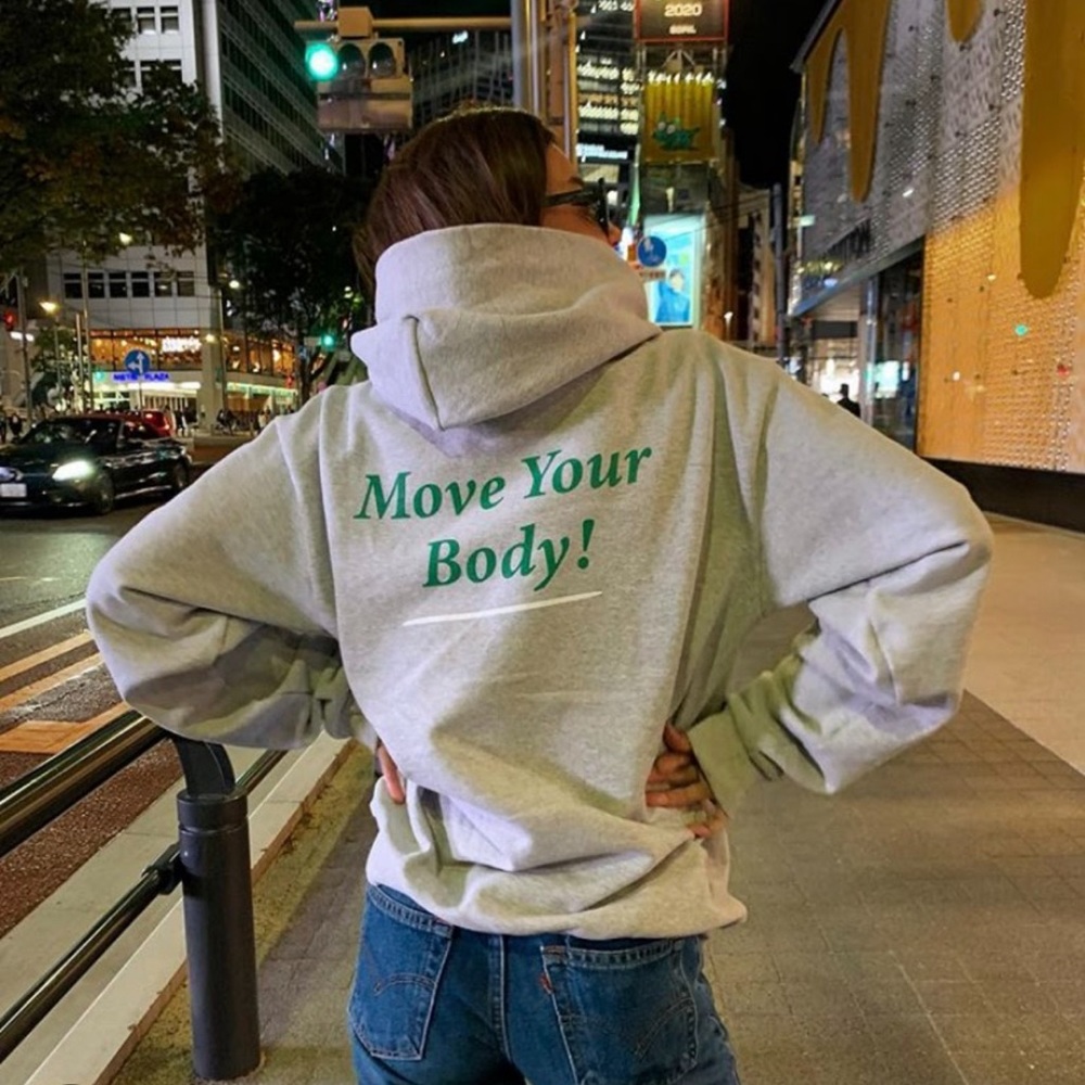 Sporty & Rich Move Your Body Hoody